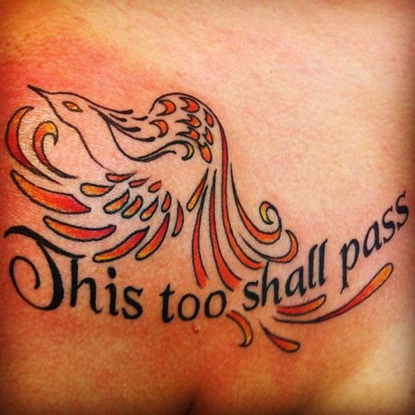 This too shall pass tattoos design, idea 10