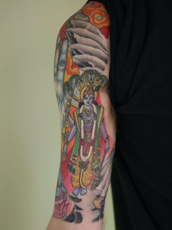Hindu tattoo design, idea 3