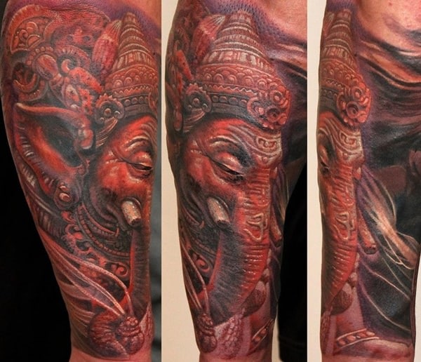 Hindu tattoo design, idea 5