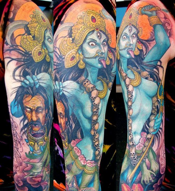 Hindu tattoo design, idea 10