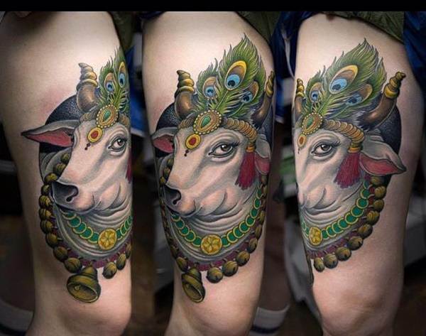 Hindu tattoo design, idea 11
