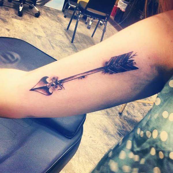 Arrow tattoo design, idea 69