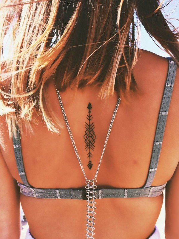 Arrow tattoo design, idea 21