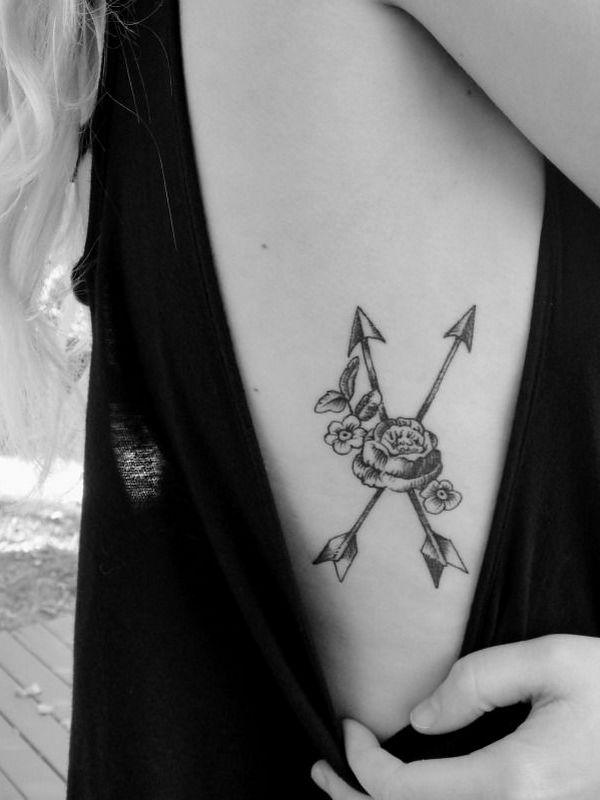 Arrow tattoo design, idea 23