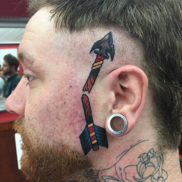 Arrow tattoo design, idea 27