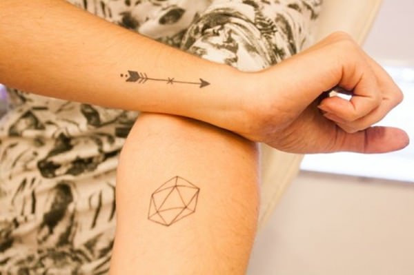 Arrow tattoo design, idea 28