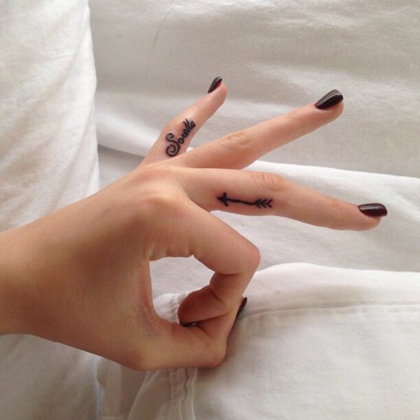 Arrow tattoo design, idea 34