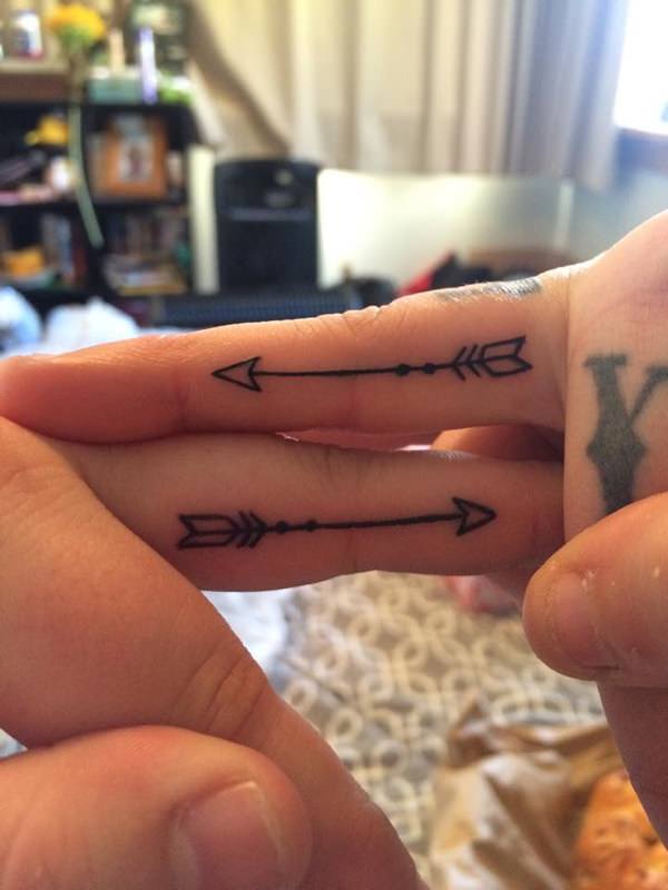 Arrow tattoo design, idea 39