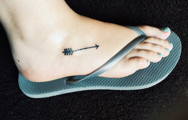 Arrow tattoo design, idea 44