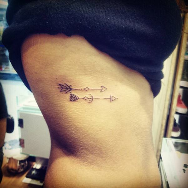 Arrow tattoo design, idea 46