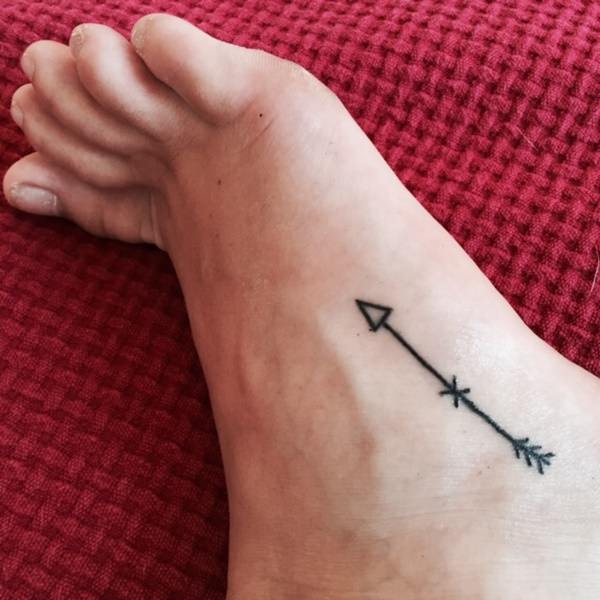 Arrow tattoo design, idea 51