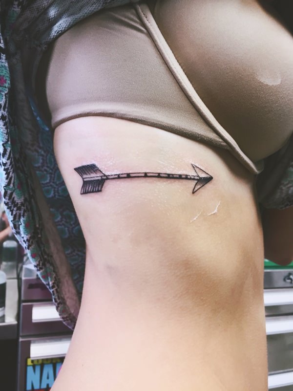 Arrow tattoo design, idea 53