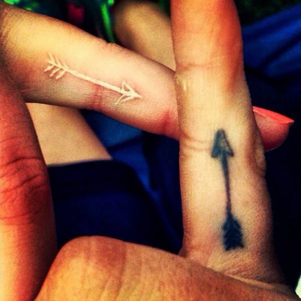 Arrow tattoo design, idea 54