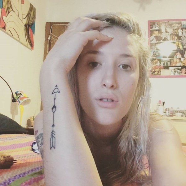 Arrow tattoo design, idea 55