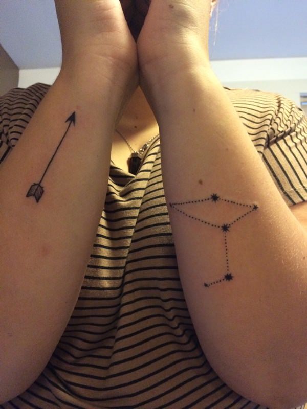 Arrow tattoo design, idea 57