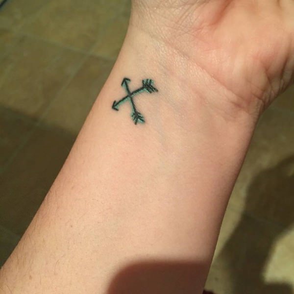 Arrow tattoo design, idea 58
