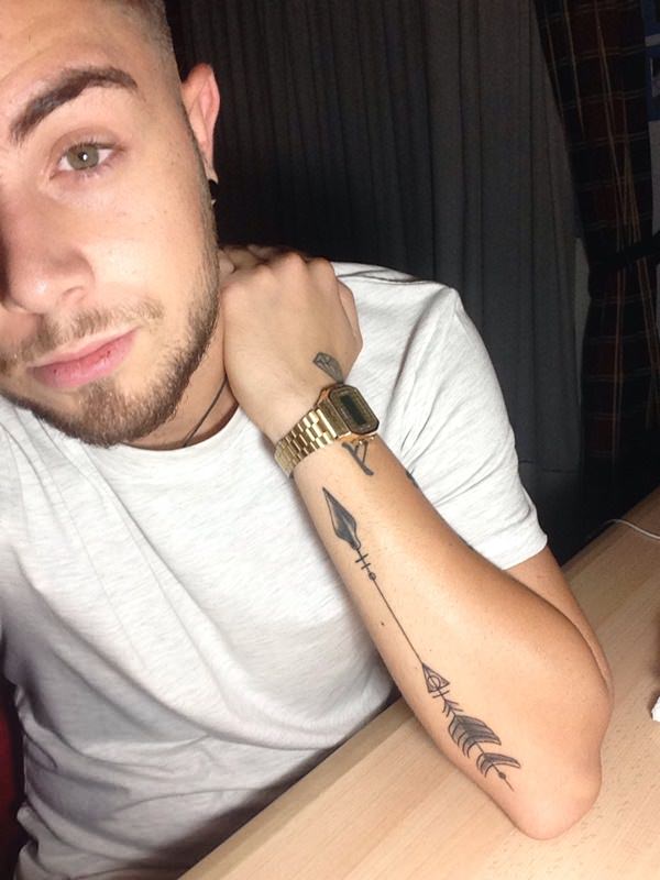 Arrow tattoo design, idea 63