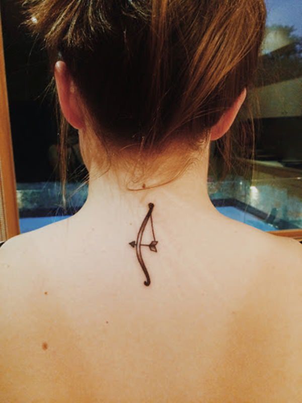 Arrow tattoo design, idea 4
