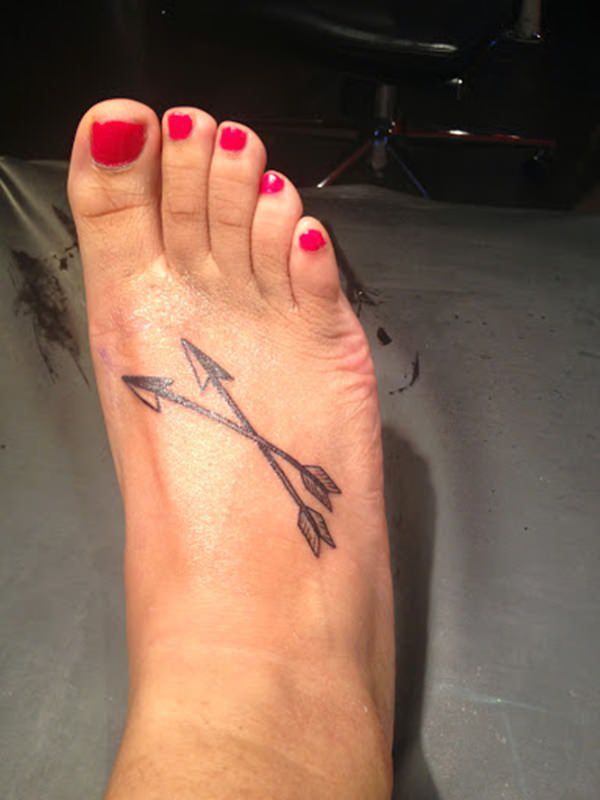 Arrow tattoo design, idea 68