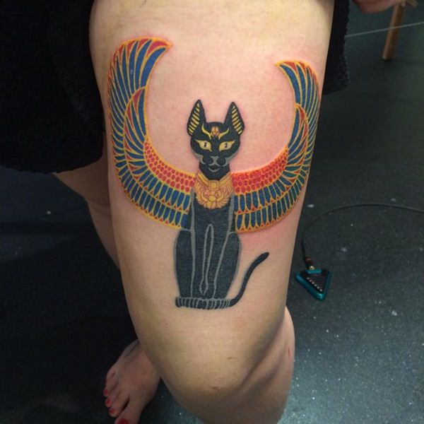 Egyptian tattoo design, idea 10