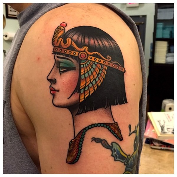 Egyptian tattoo design, idea 11