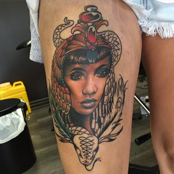 Egyptian tattoo design, idea 5