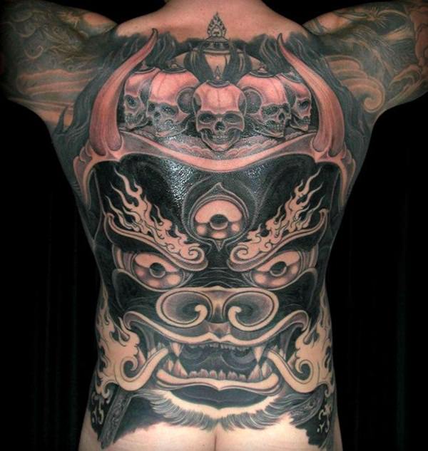 Foo dog tattoo design, idea 25