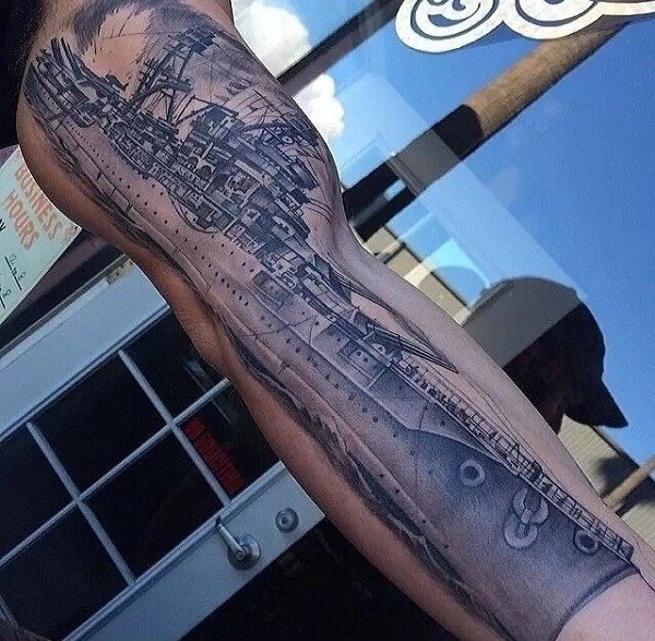 Forearm tattoos design, idea 37