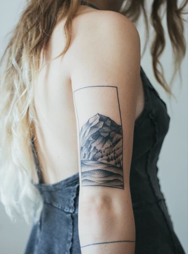 Hipster tattoo design, idea 8