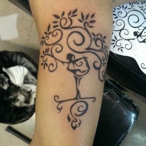 Tree tattoo design, idea 61