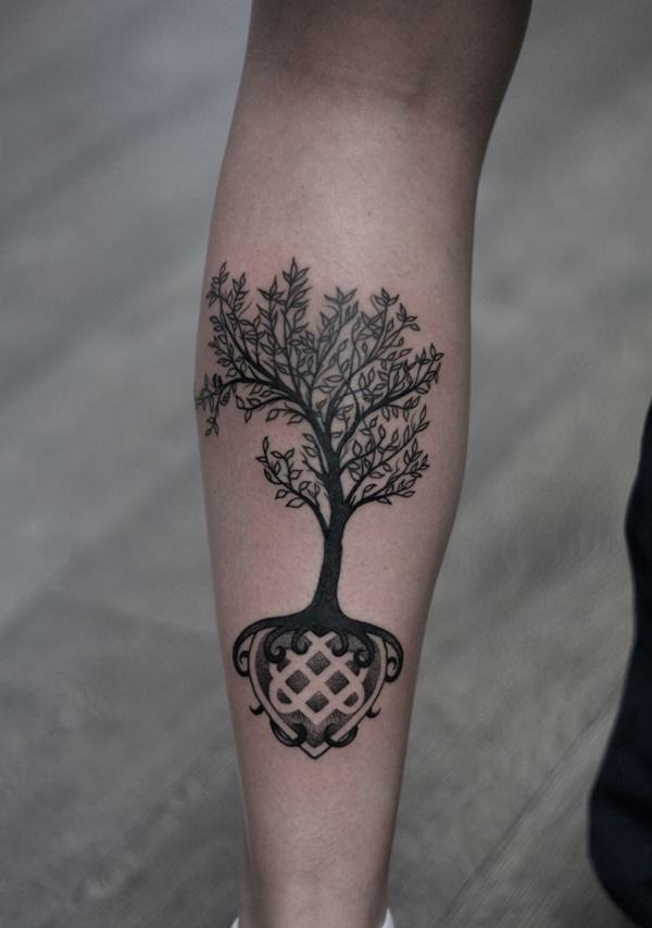 Tree tattoo design, idea 24