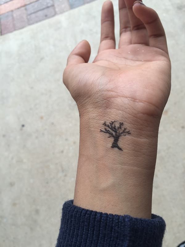 Tree tattoo design, idea 14