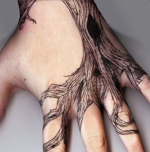 Tree tattoo design, idea 34