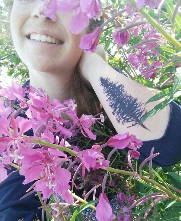 Tree tattoo design, idea 46