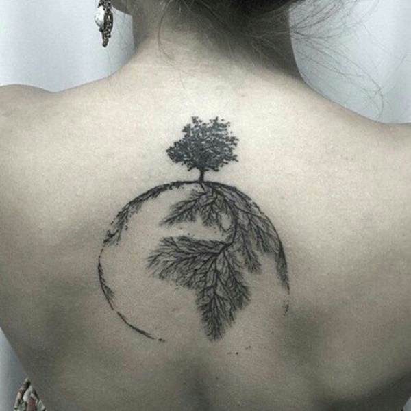 Tree tattoo design, idea 47