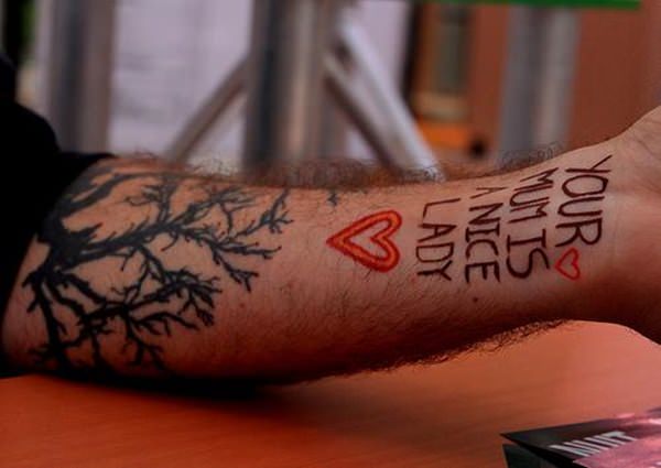 Tree tattoo design, idea 50