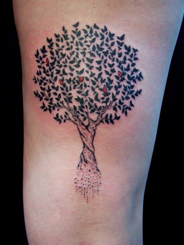 Tree tattoo design, idea 51