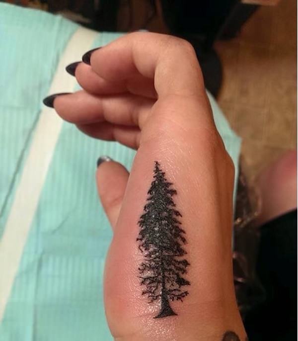 Tree tattoo design, idea 16