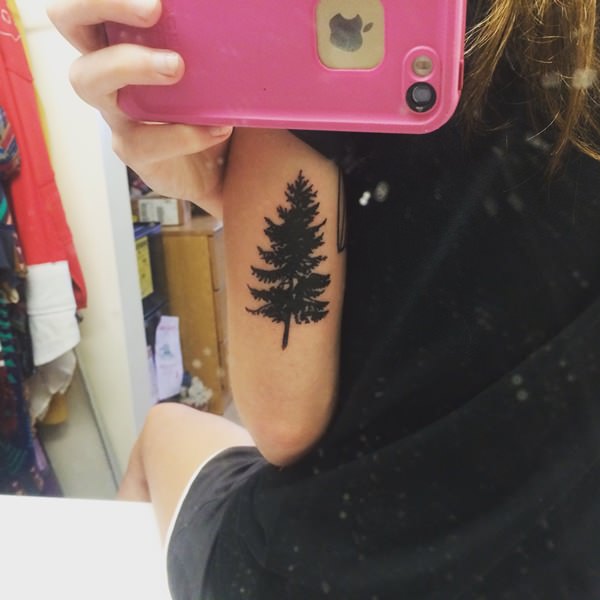 Tree tattoo design, idea 11