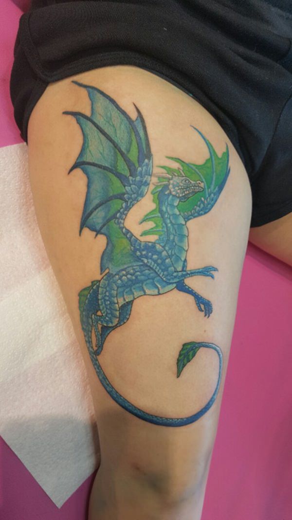 Dragon tattoo design, idea 40