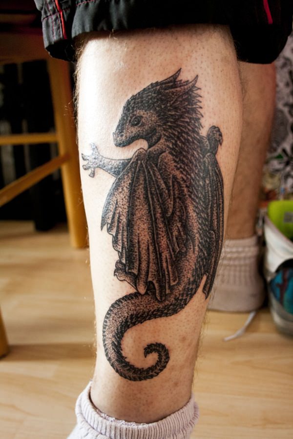Dragon tattoo design, idea 41
