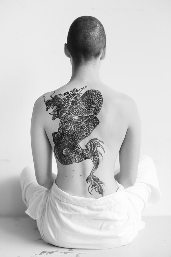 Dragon tattoo design, idea 45