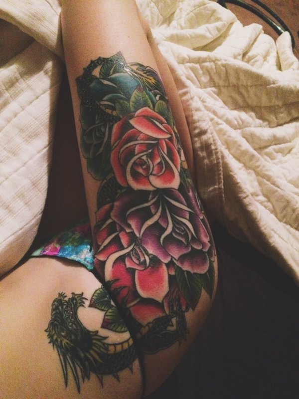 Dragon tattoo design, idea 50