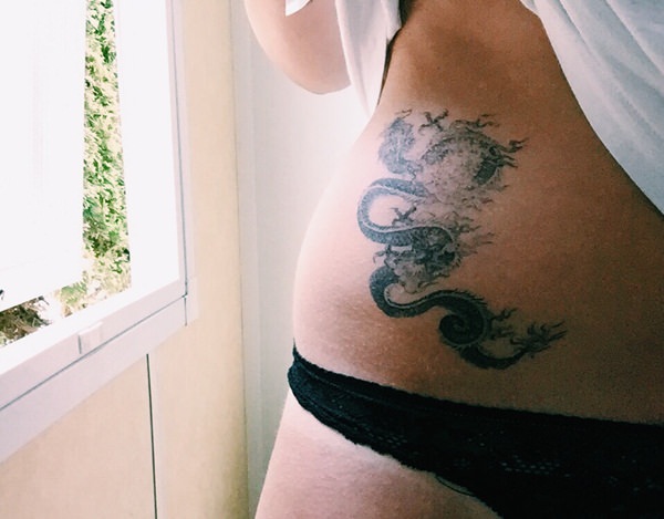 Dragon tattoo design, idea 54