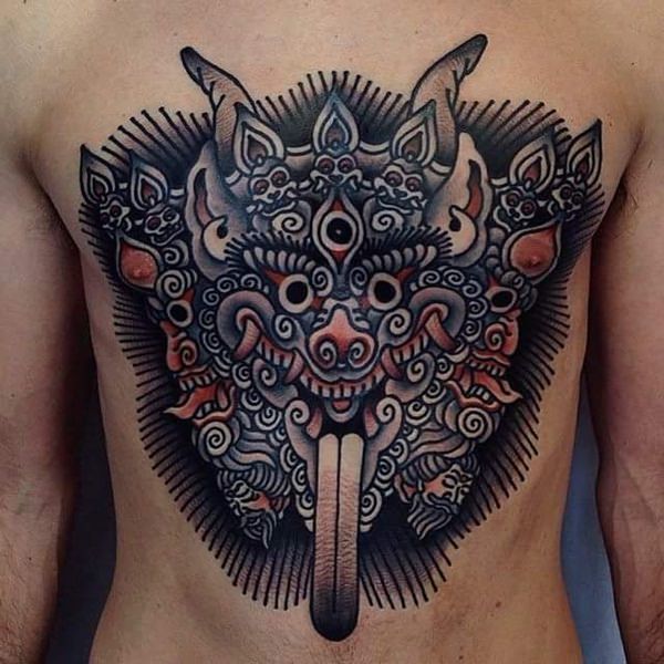 Dragon tattoo design, idea 60