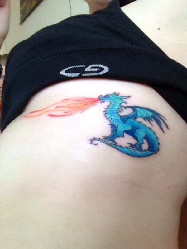 Dragon tattoo design, idea 61