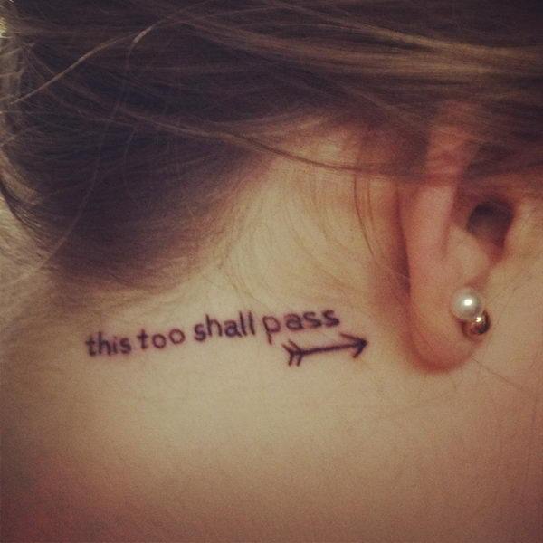 This too shall pass tattoos design, idea 15