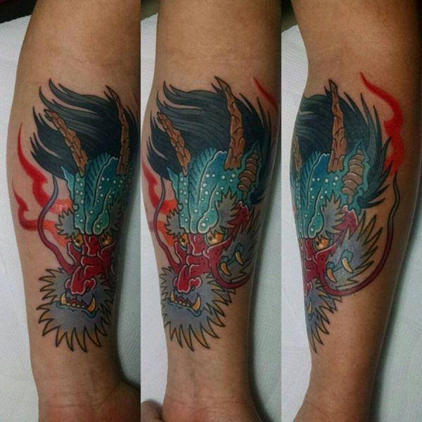 Dragon tattoo design, idea 29