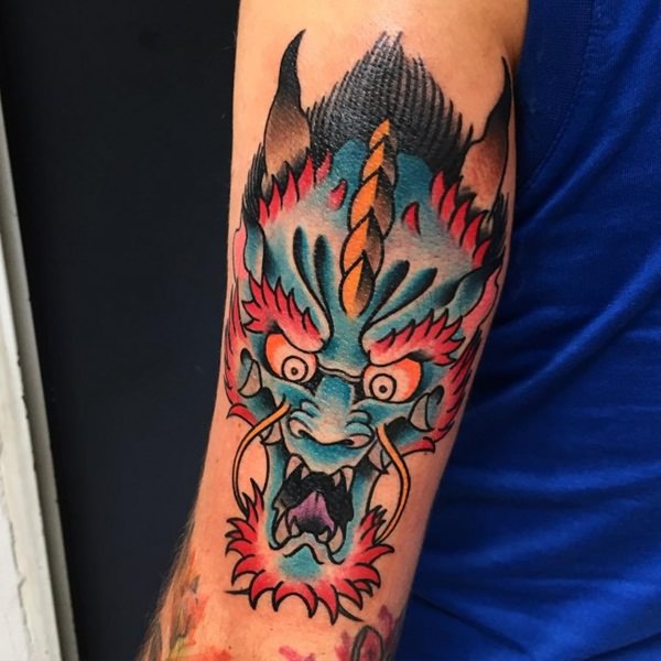 Dragon tattoo design, idea 19