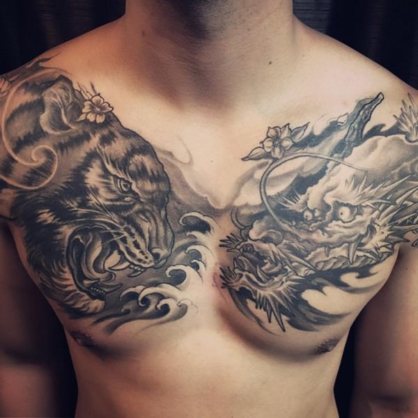 Dragon tattoo design, idea 22